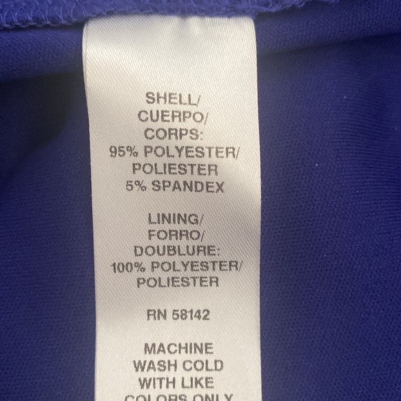 Maggie London size 8 vibrant colors short sleeve midi dress Worn once! - Picture 7 of 8